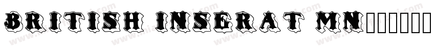 British Inserat MN字体转换